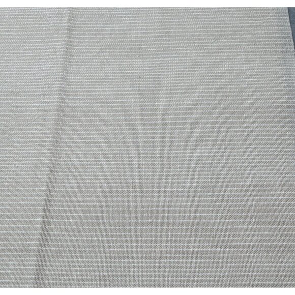 Beige Striped Fat Quarter Quilting Fabric 18" x 22" Cotton Sewing Material for C - Picture 1 of 5